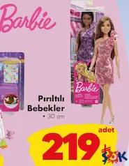 BARBİE PIRILTI BEBEK 30 CM BARBİE PIRILTI BEBEK 30 CM